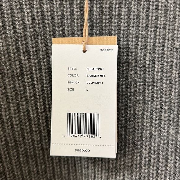 🔥🔥🔥NEW Michael Kors Collection Cashmere Knit Sweater - Picture 3 of 6